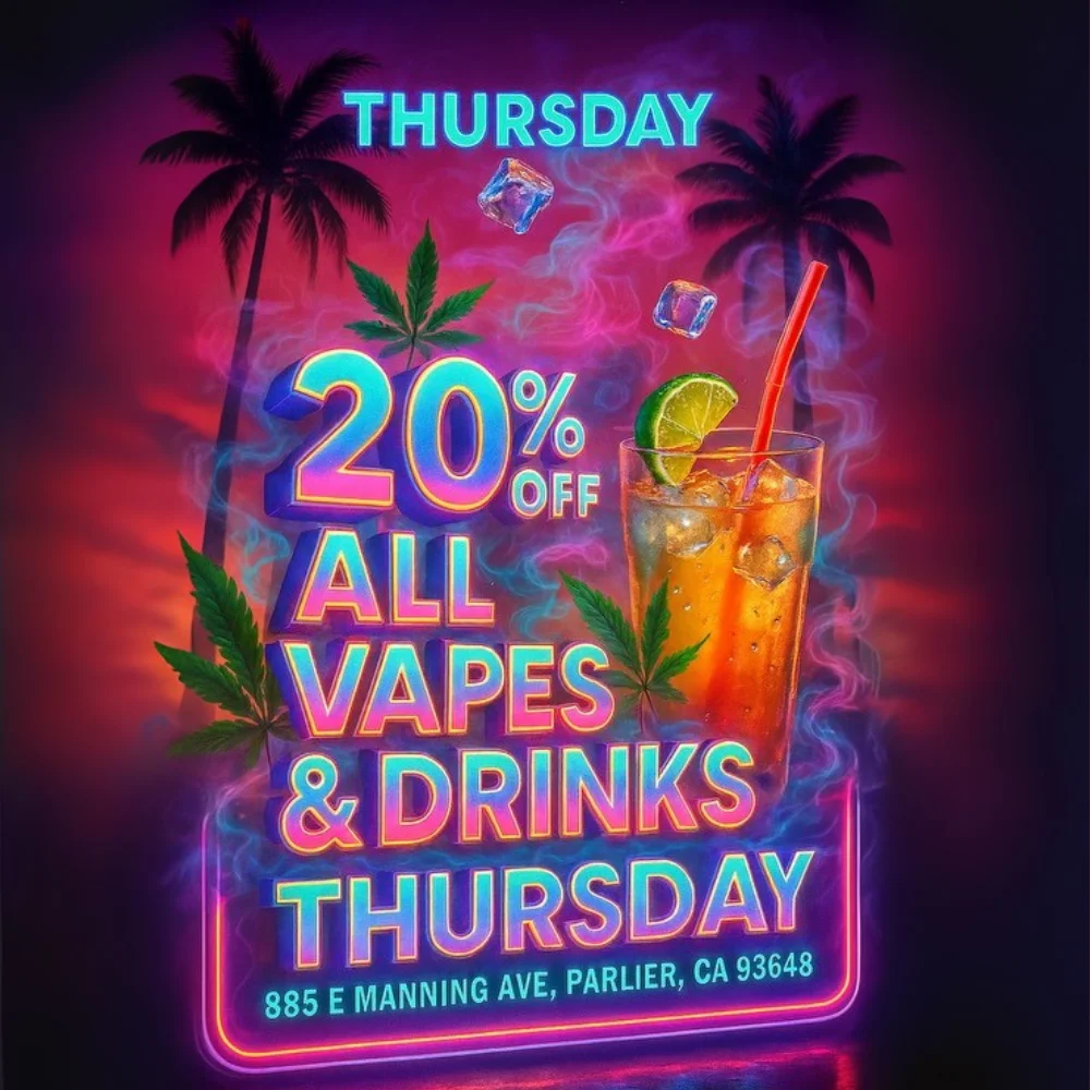 All Vapes And Drinks Thursday